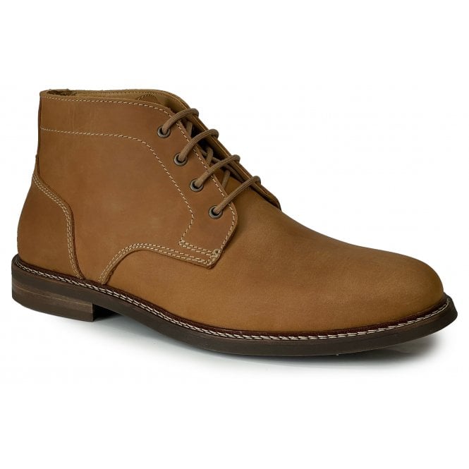 Mens Gilbert Tan Suede Chukka Boots - Mens from Marshall Shoes UK