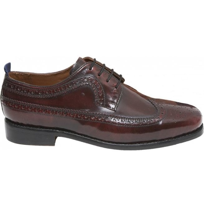 Delicious Junction Mens Upsetter Royale Burgundy Brogue