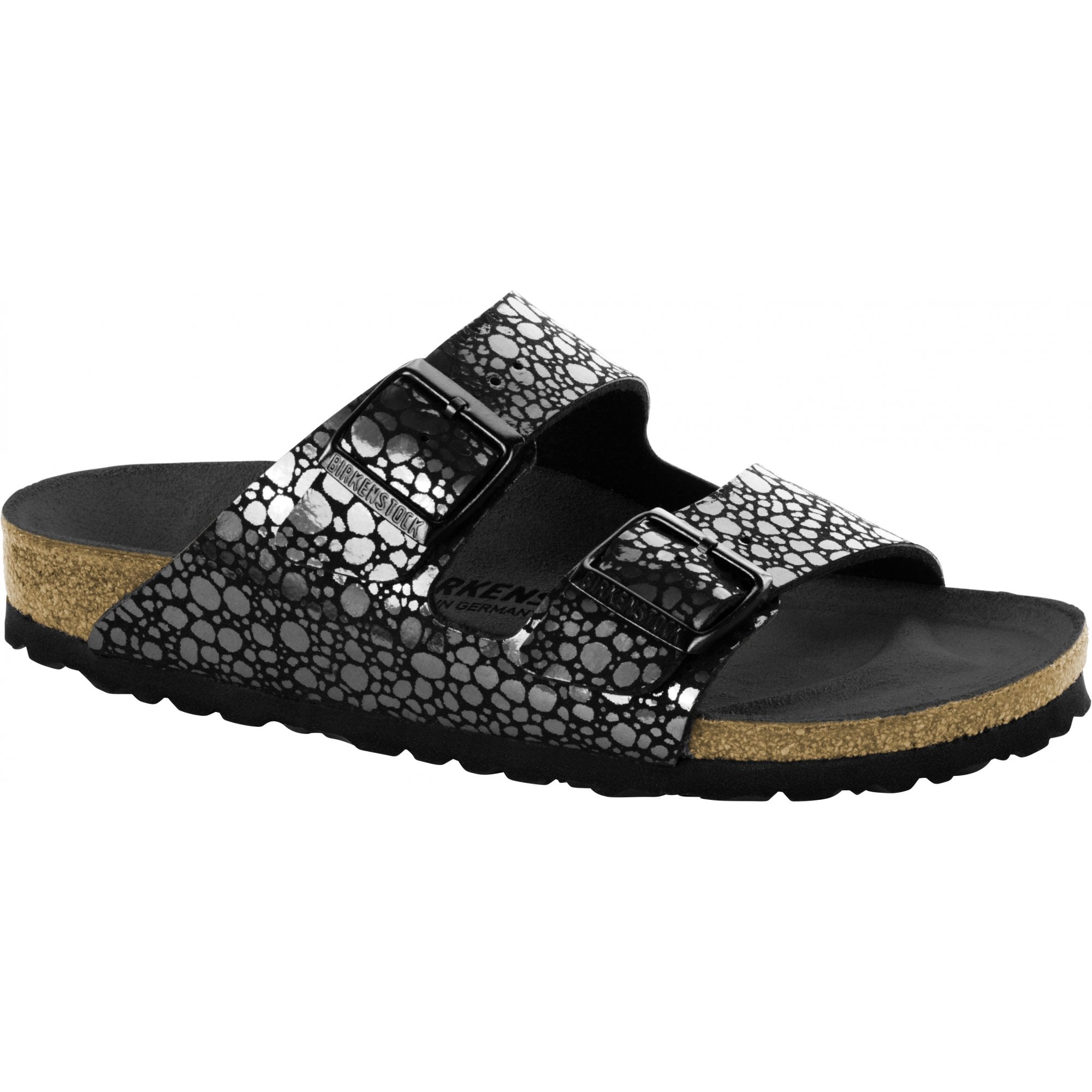 metallic stones black birkenstock